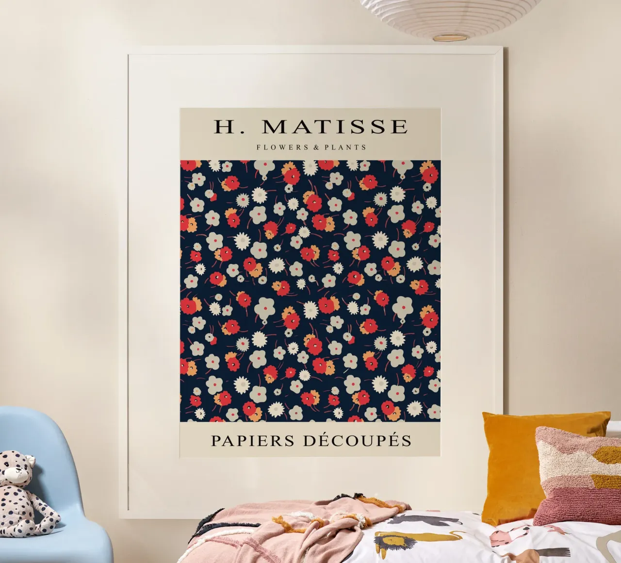 Motivo floreale di Matisse - Arte viva poster da Whole©