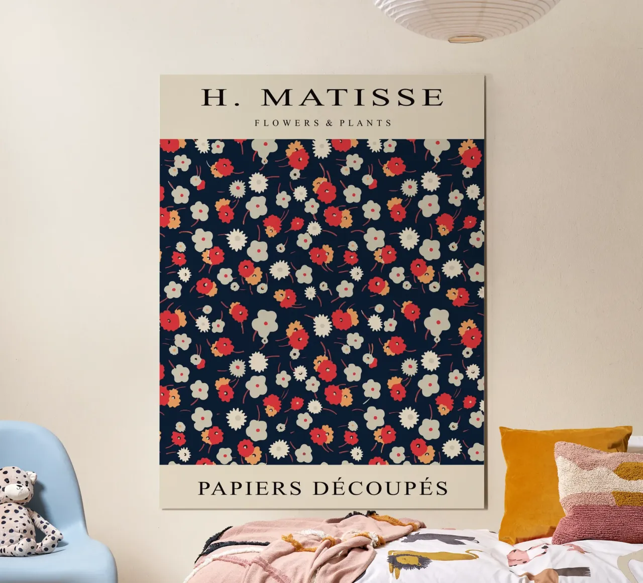 Motivo floreale di Matisse - Arte viva poster da Whole©