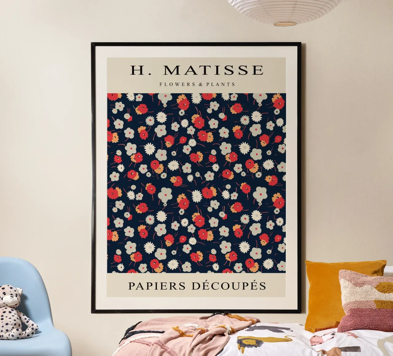 Motivo floreale di Matisse - Arte viva poster da Whole©