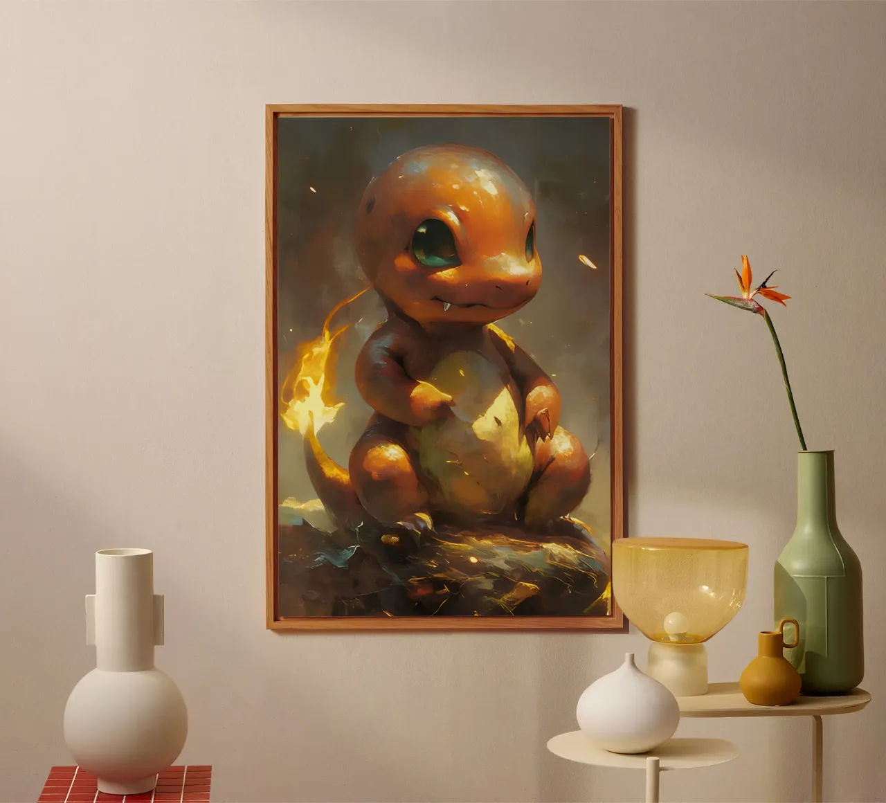 Charmander alluminio dibond da CreativeStudio
