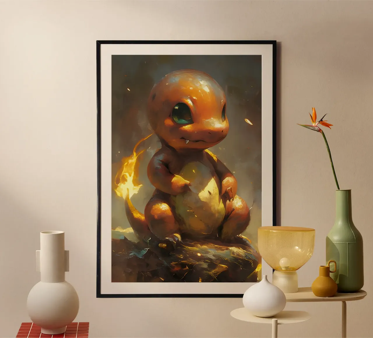 Charmander carta hahnemühle da CreativeStudio