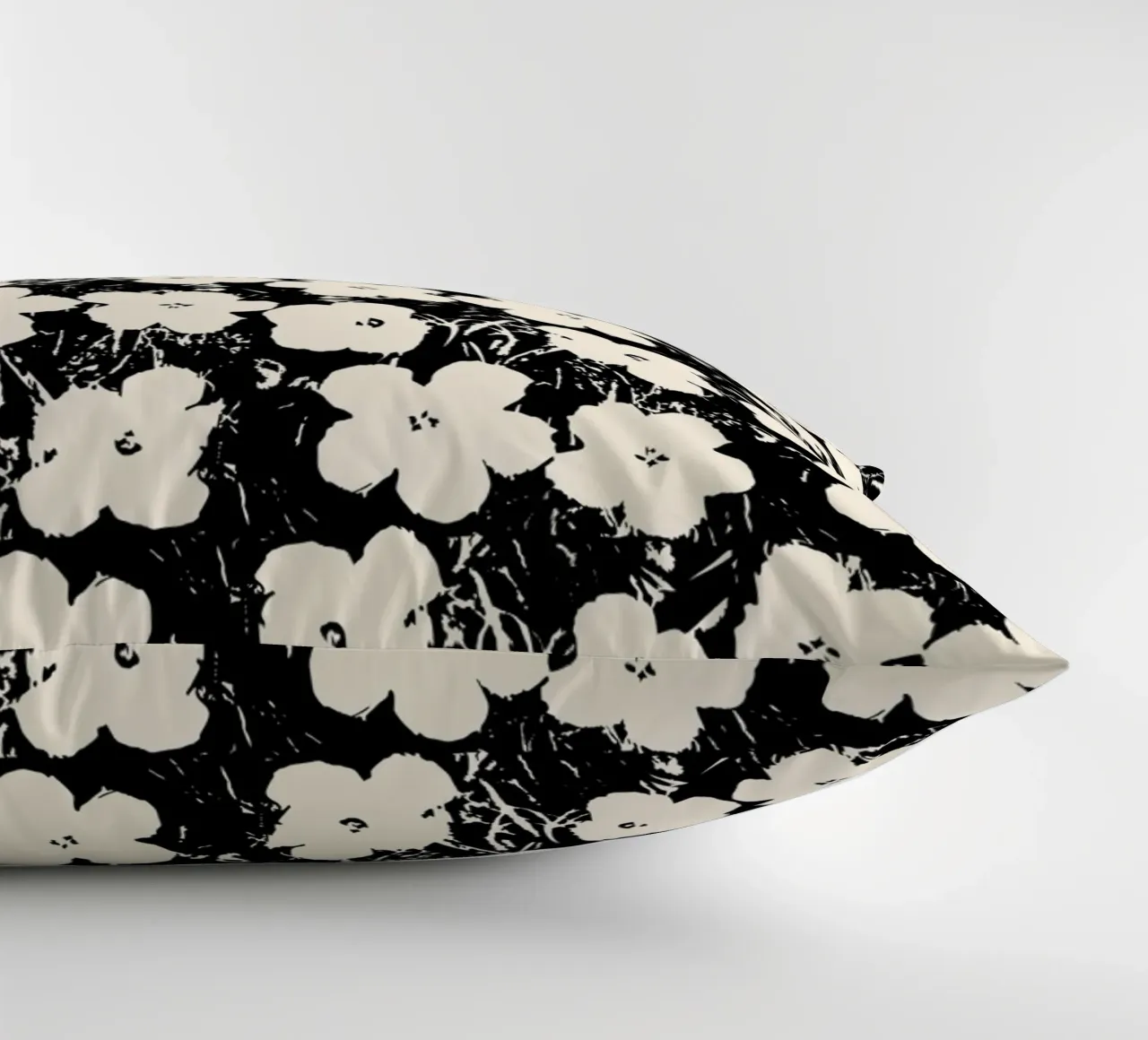 Matisse, motivo floreale in bianco e nero cuscino da Whole©