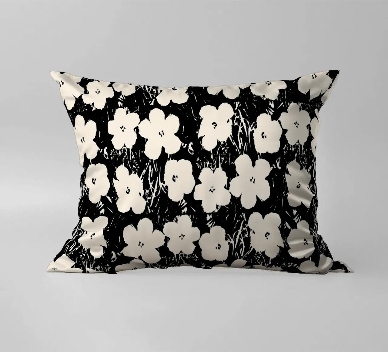 Matisse, motivo floreale in bianco e nero cuscino da Whole©