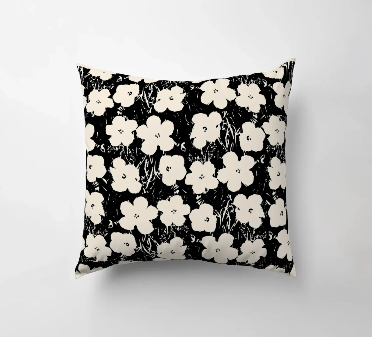 Matisse, motivo floreale in bianco e nero cuscino da Whole©