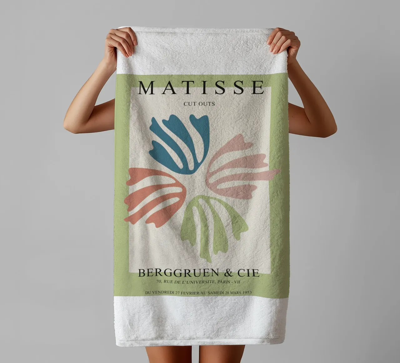Matisse Cut-Out Art towel by Whole©