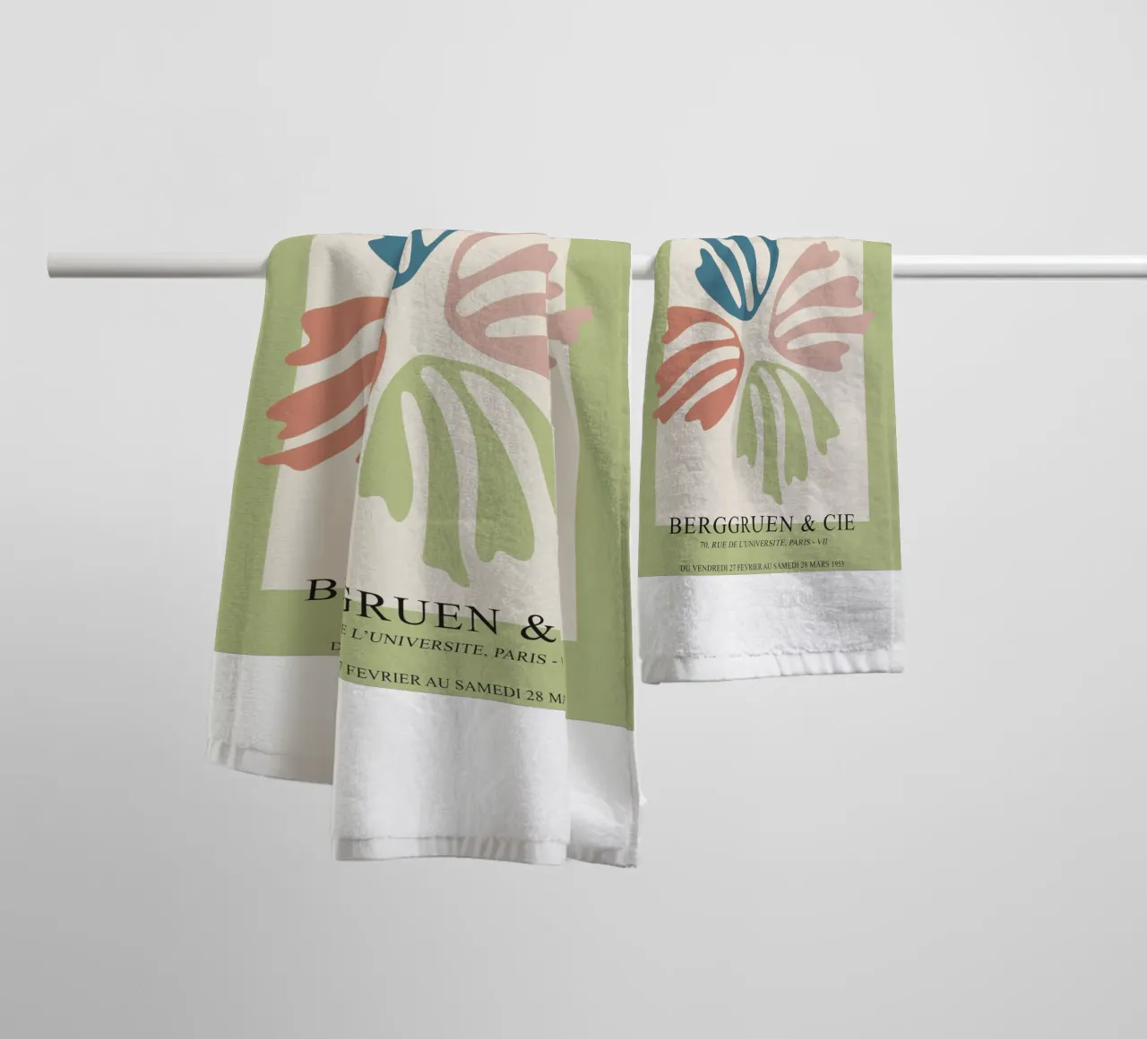 Matisse Cut-Out Art towel by Whole©