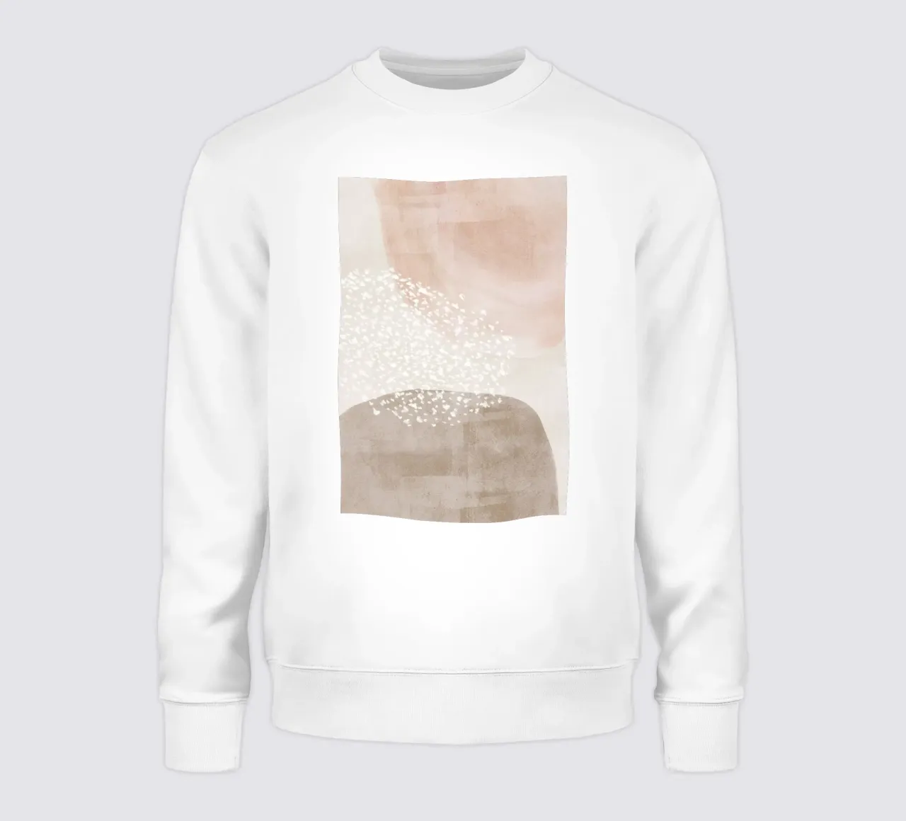 Colori astratti e tenui felpa da Melloi Art Print