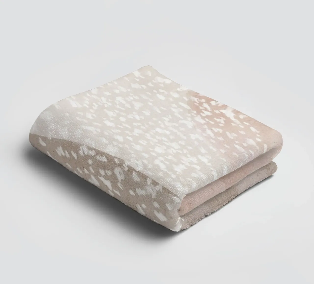 Abstract Soft Muted Colors towel by Melloi Art Print