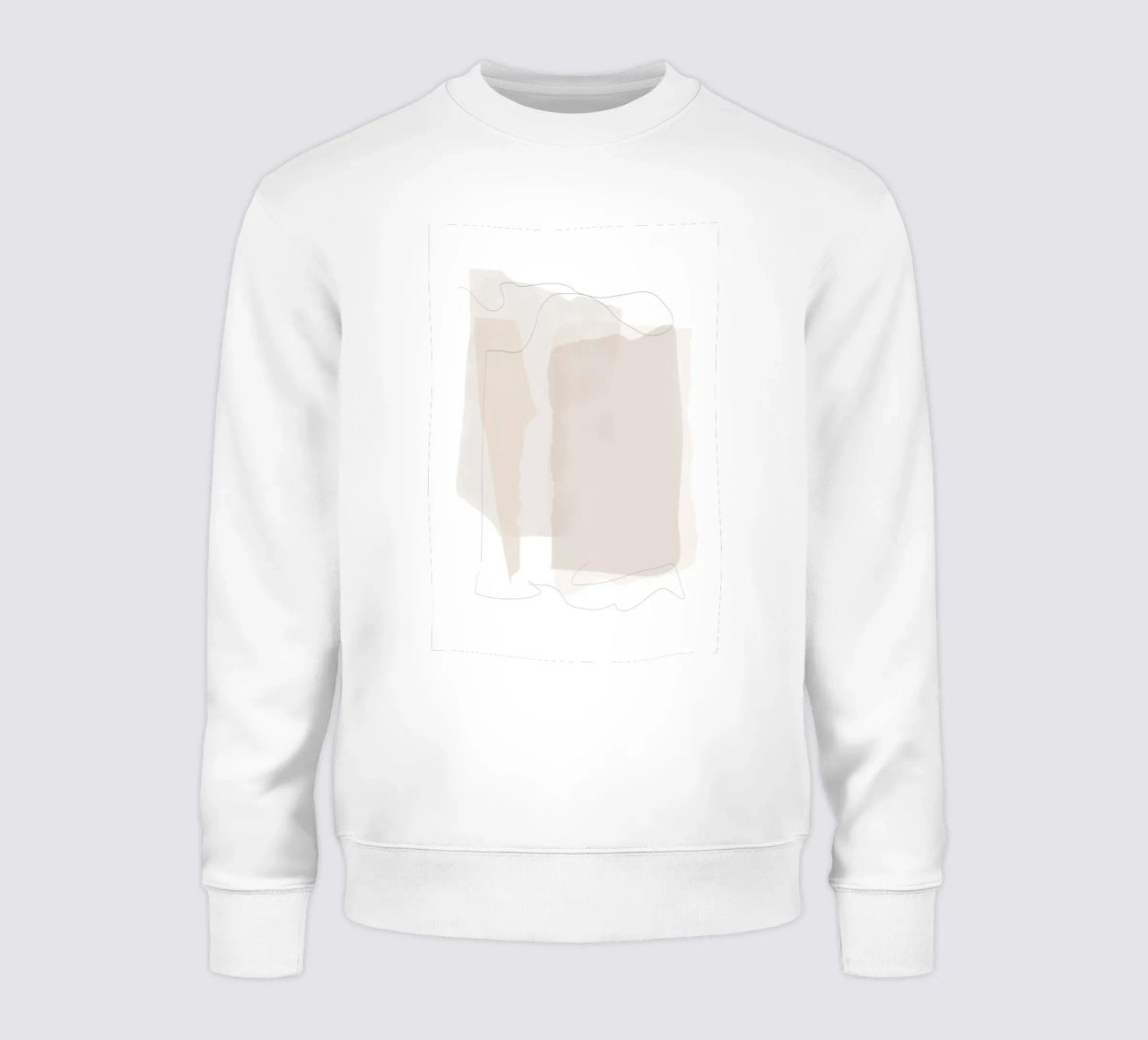 Strati astratti minimali felpa da Melloi Art Print
