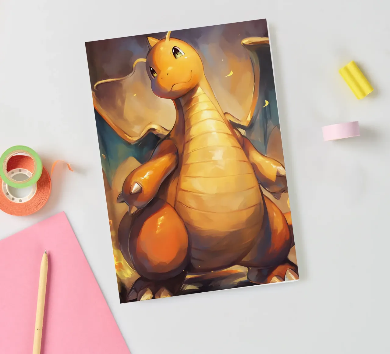 Dragonite notebook by CreativeStudio