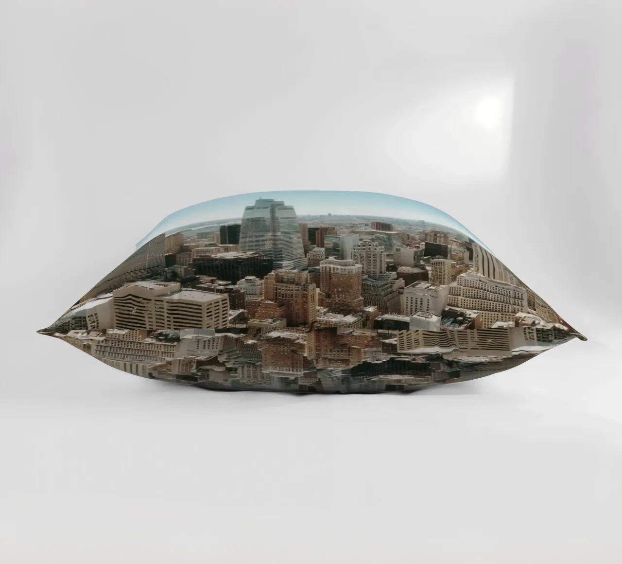 Manhattan Skyline View cuscino da thetraveller