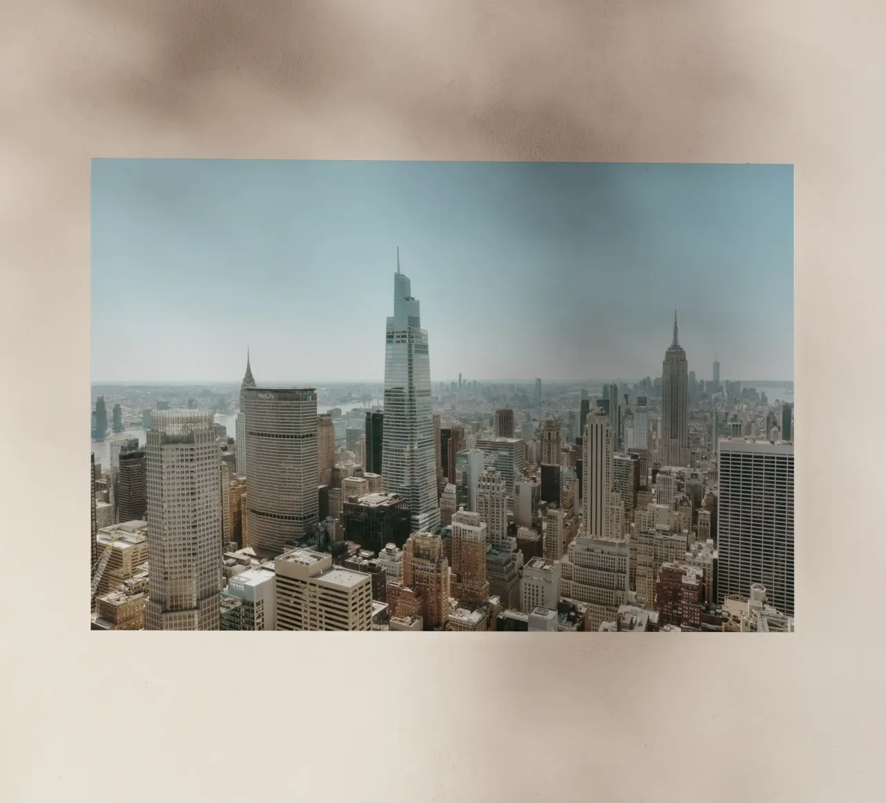 Manhattan Skyline View pellicola backlit da thetraveller