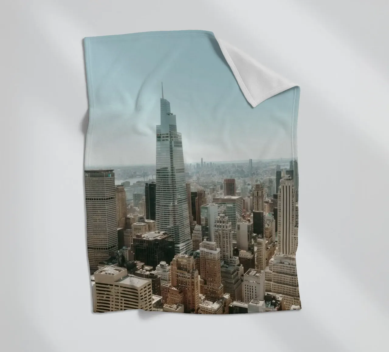 Manhattan Skyline View coperta in pile da thetraveller