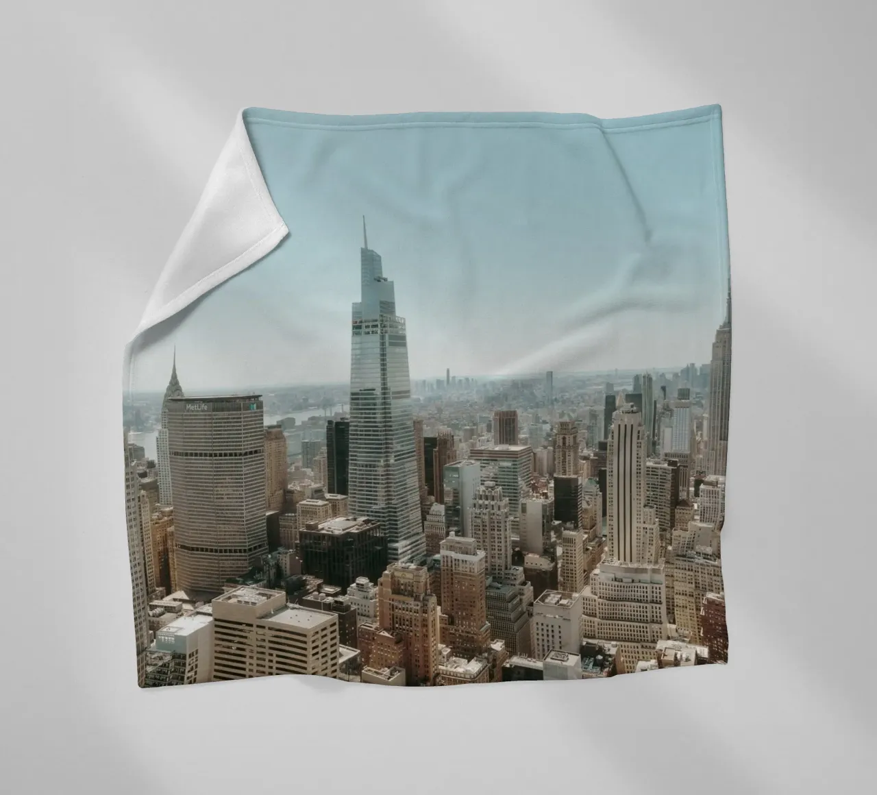 Manhattan Skyline View coperta in pile da thetraveller