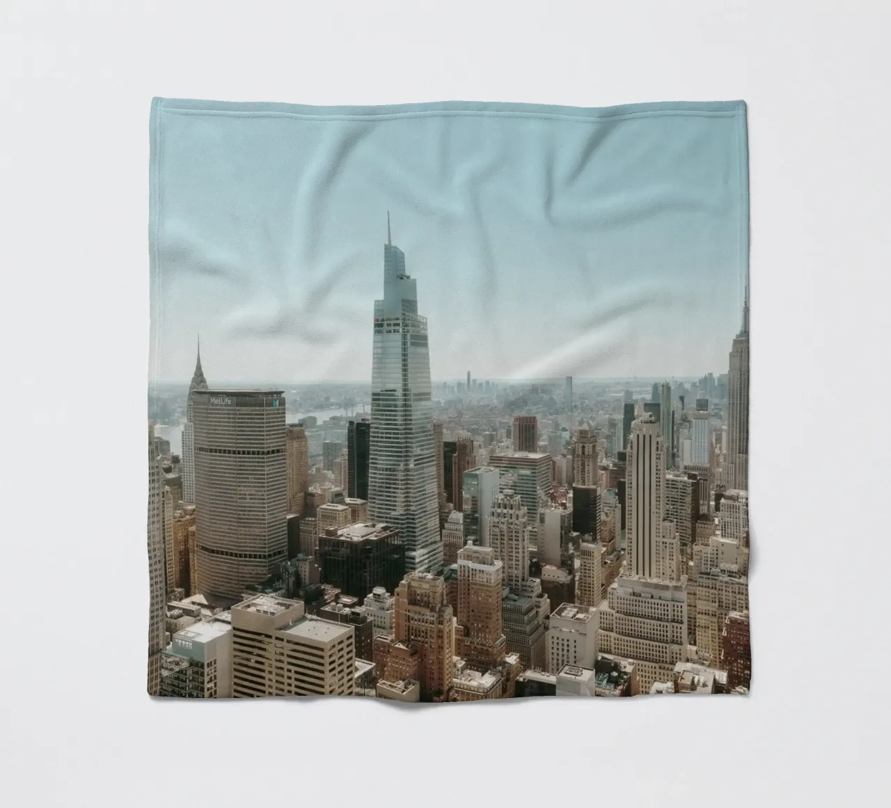 Manhattan Skyline View coperta in pile da thetraveller