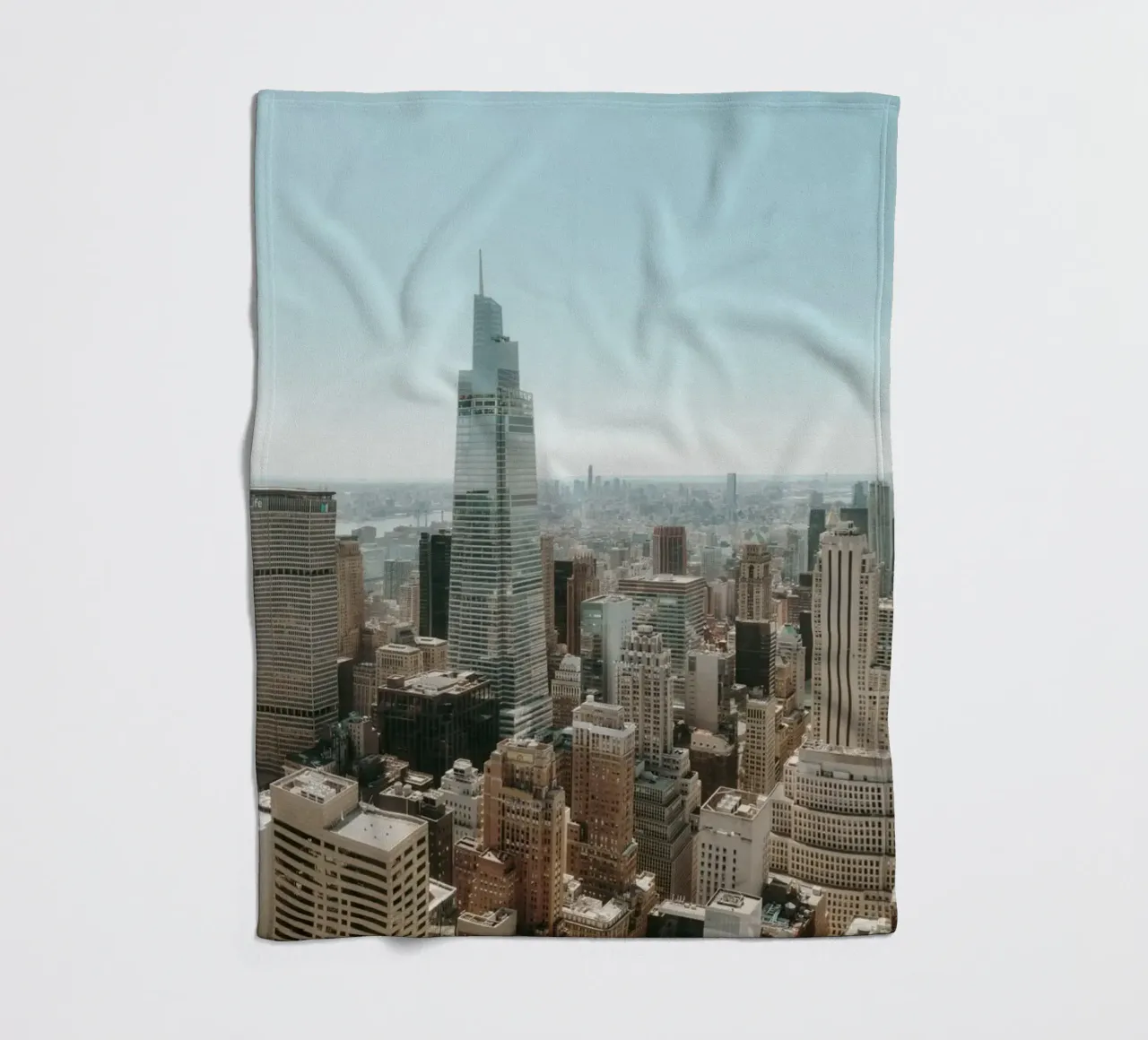 Manhattan Skyline View coperta in pile da thetraveller
