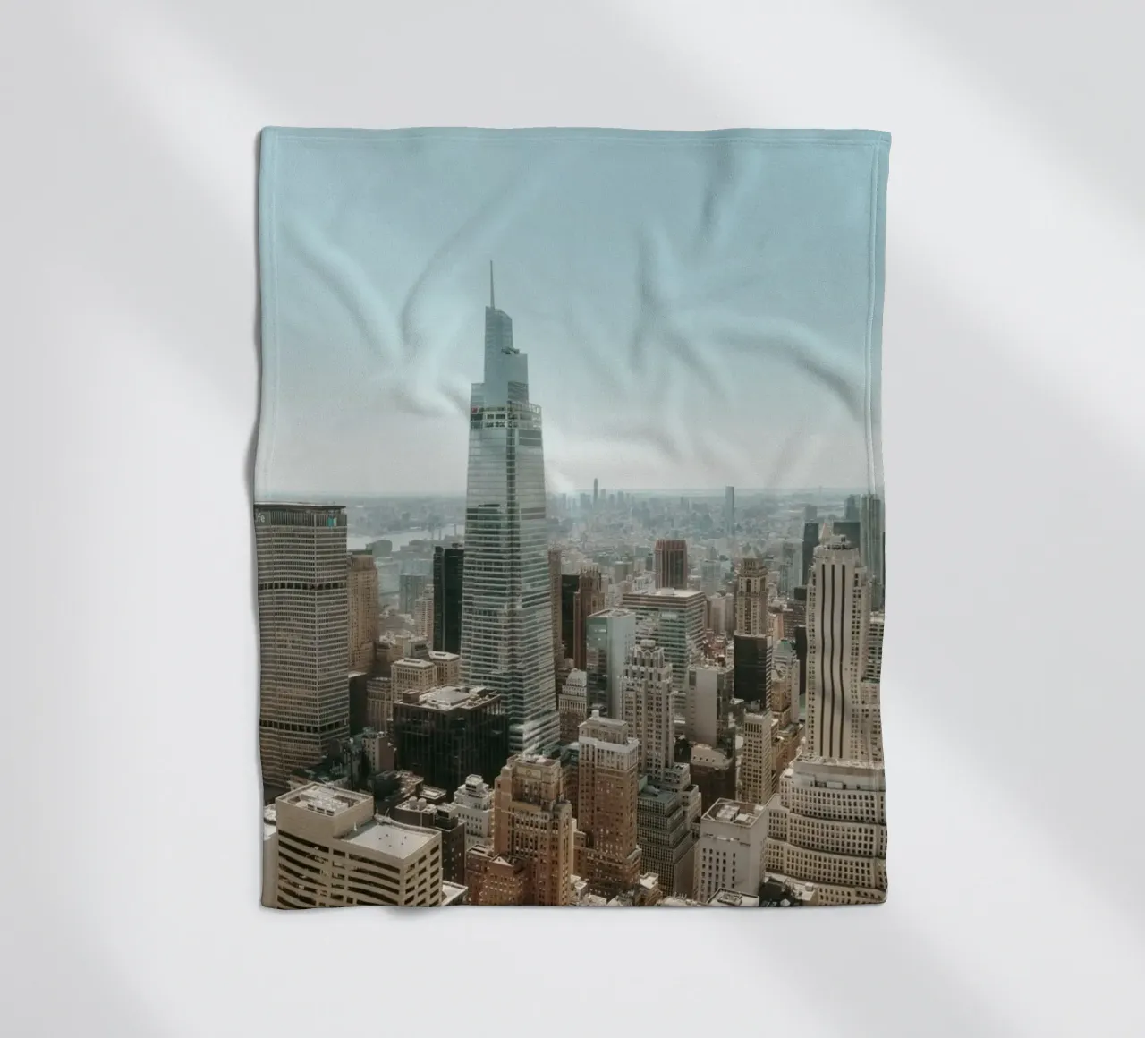 Manhattan Skyline View coperta in pile da thetraveller
