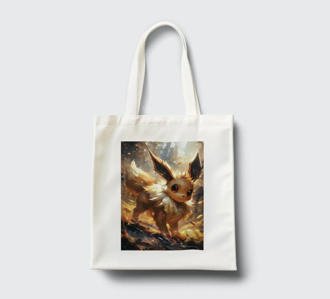 Eevee borsa in juta da CreativeStudio