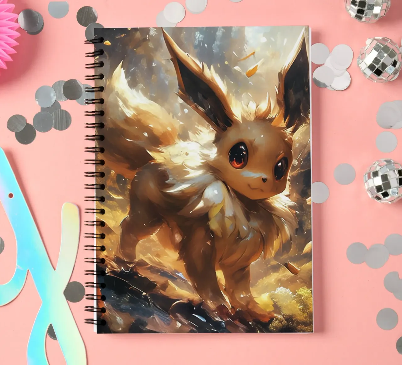 Eevee diario ad anelli da CreativeStudio