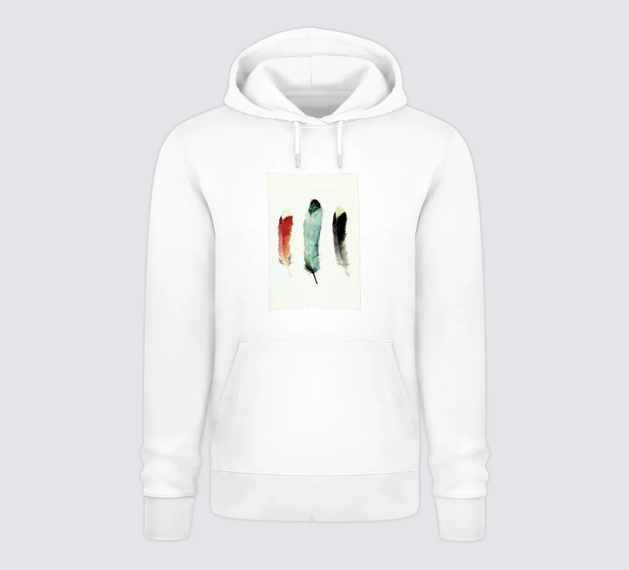 Feathers felpa con cappuccio da Amy Hamilton
