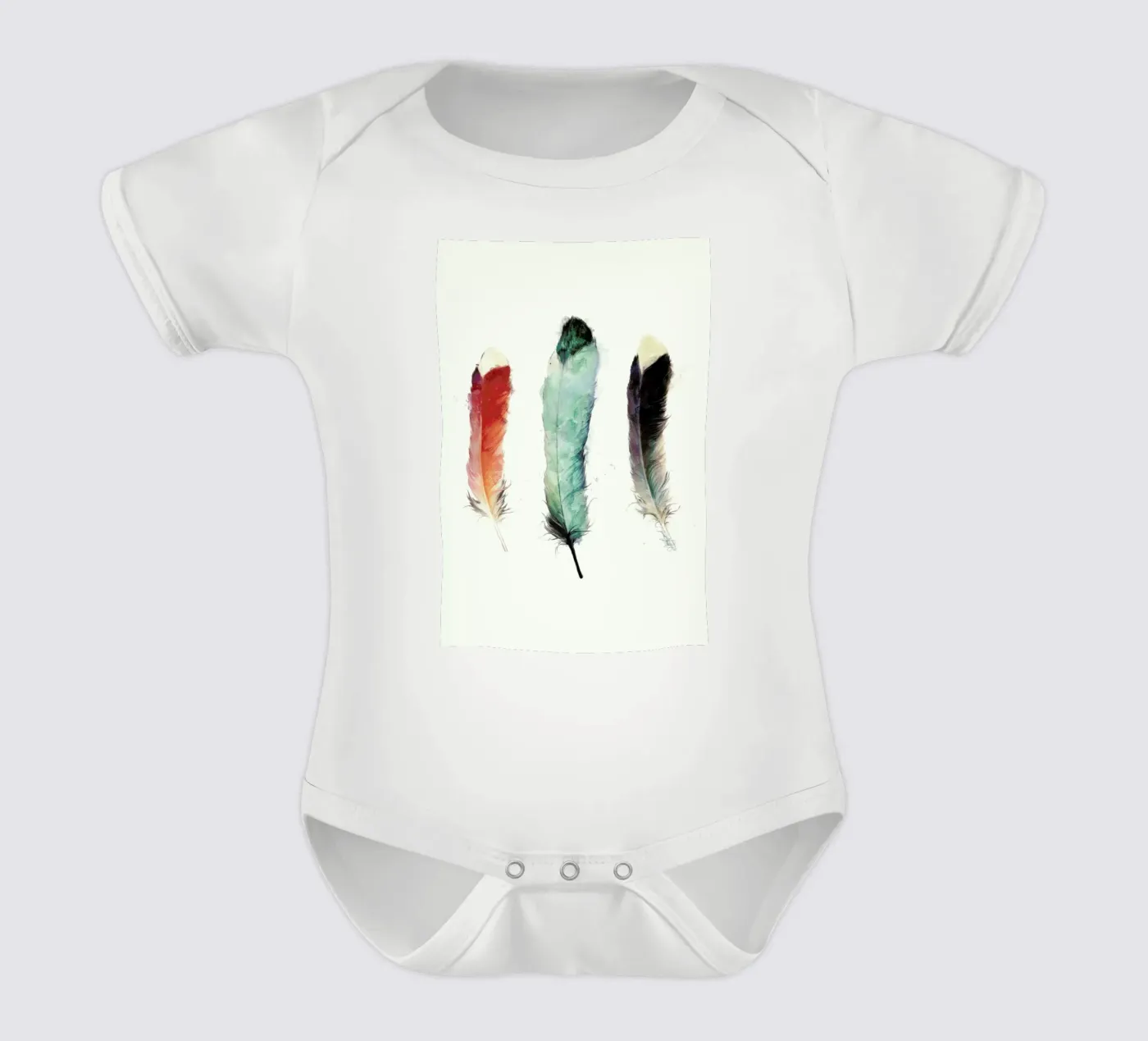 Feathers body bébé de Amy Hamilton