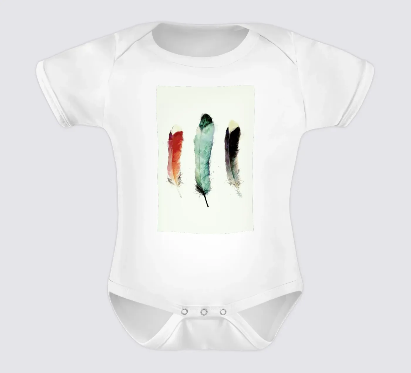 Feathers body bébé de Amy Hamilton