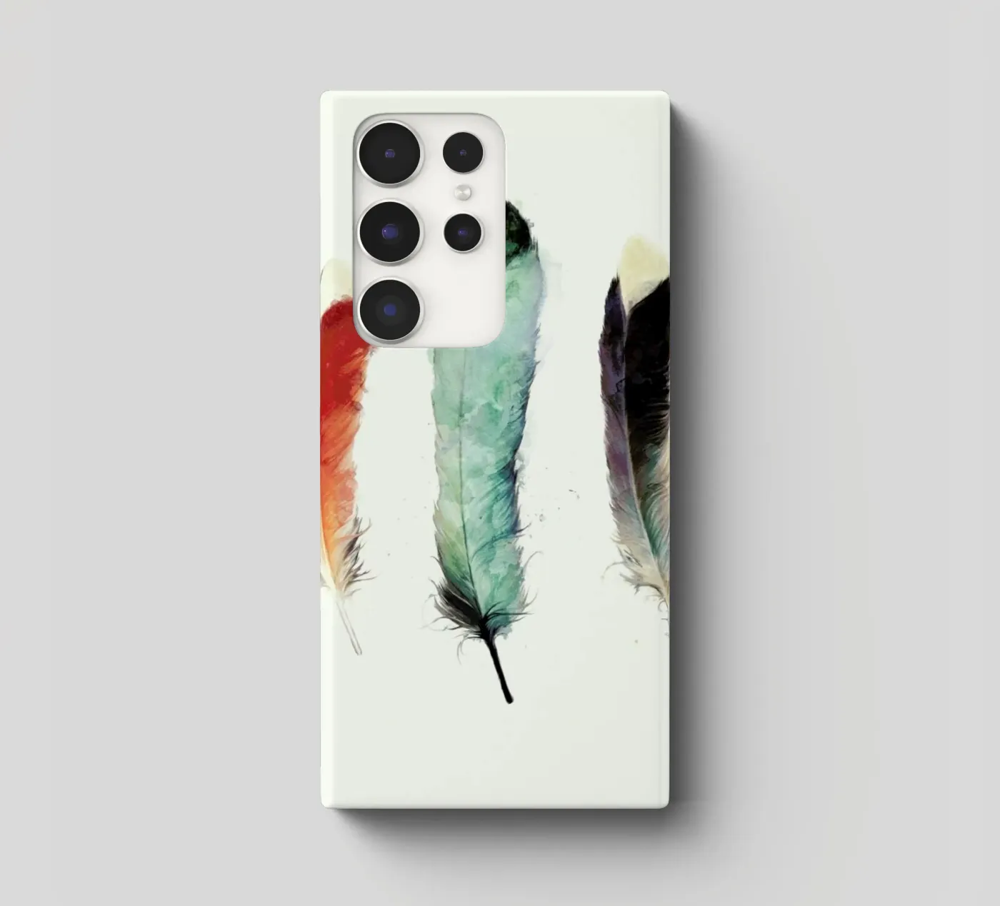 Feathers cover samsung da Amy Hamilton