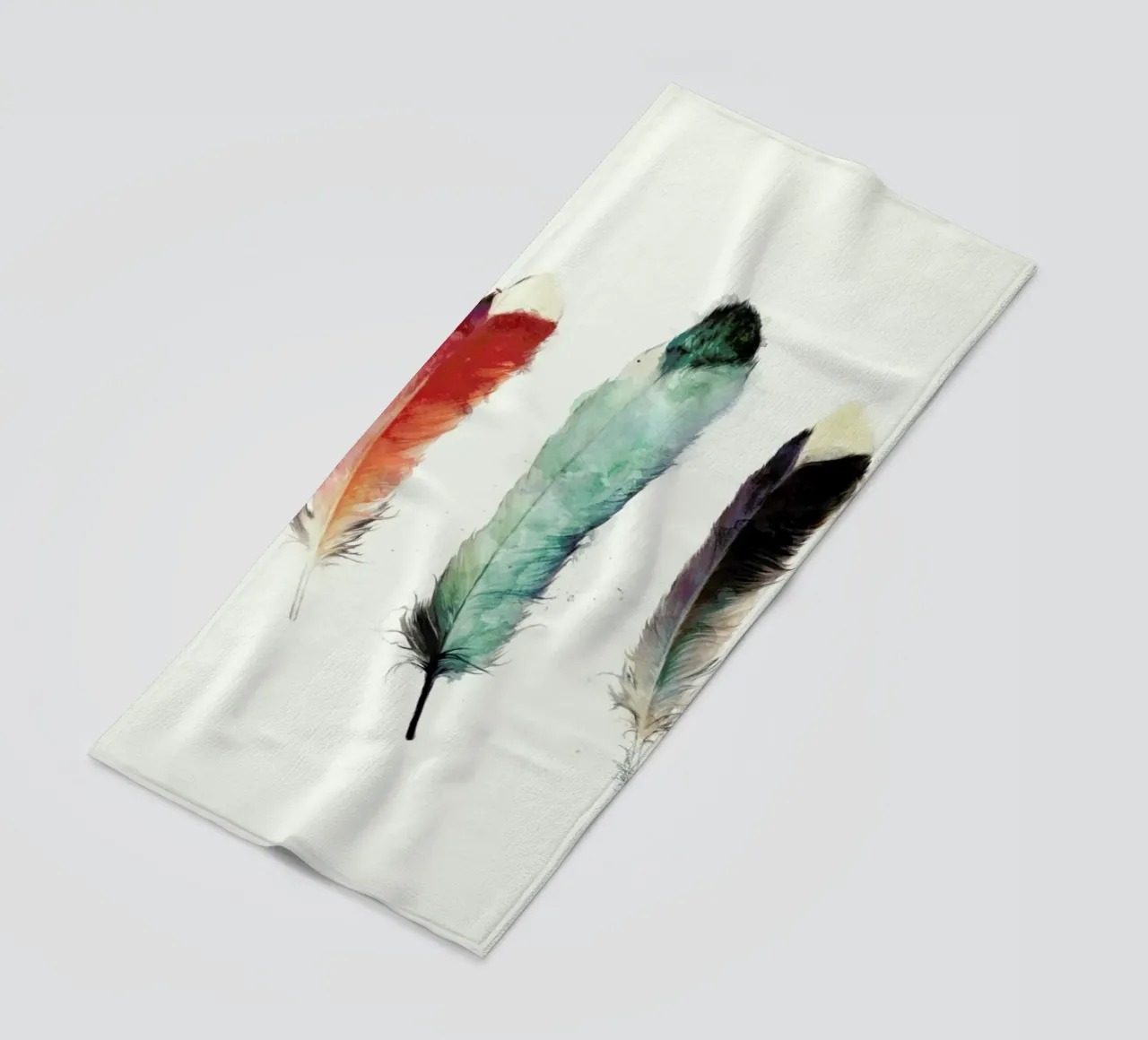 Feathers telo mare da Amy Hamilton