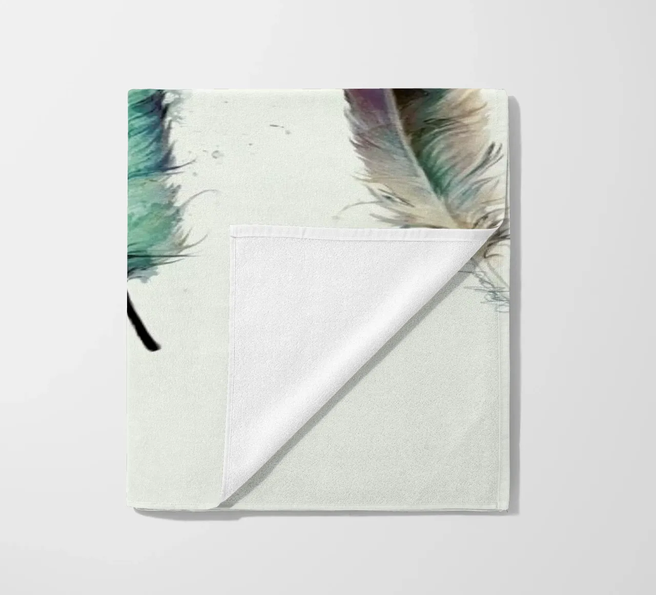 Feathers telo mare da Amy Hamilton