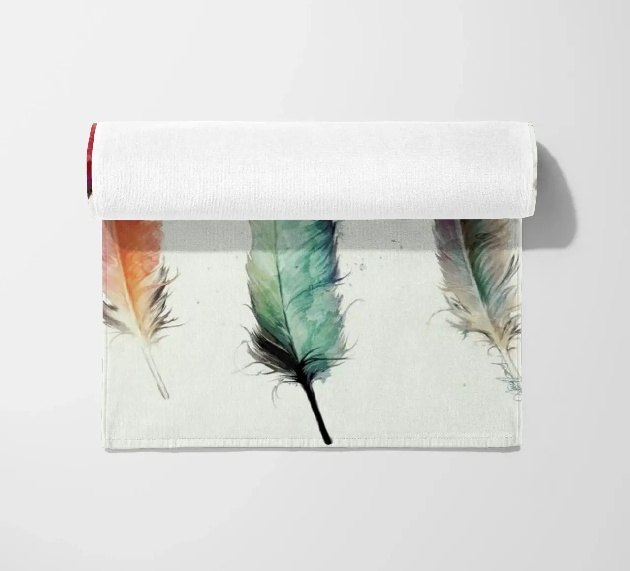 Feathers telo mare da Amy Hamilton