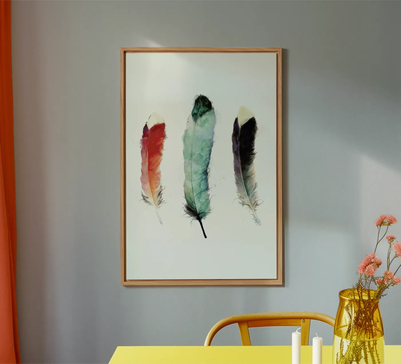 Feathers pannello forex da Amy Hamilton