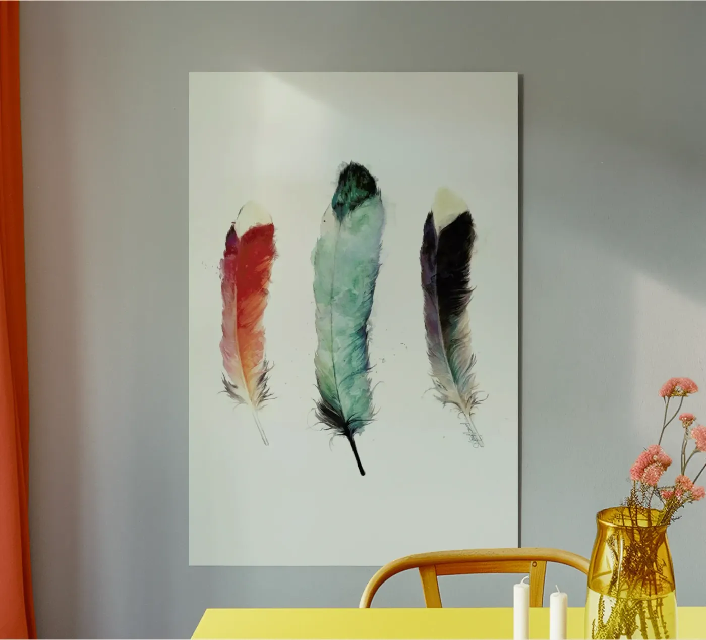 Feathers pannello forex da Amy Hamilton