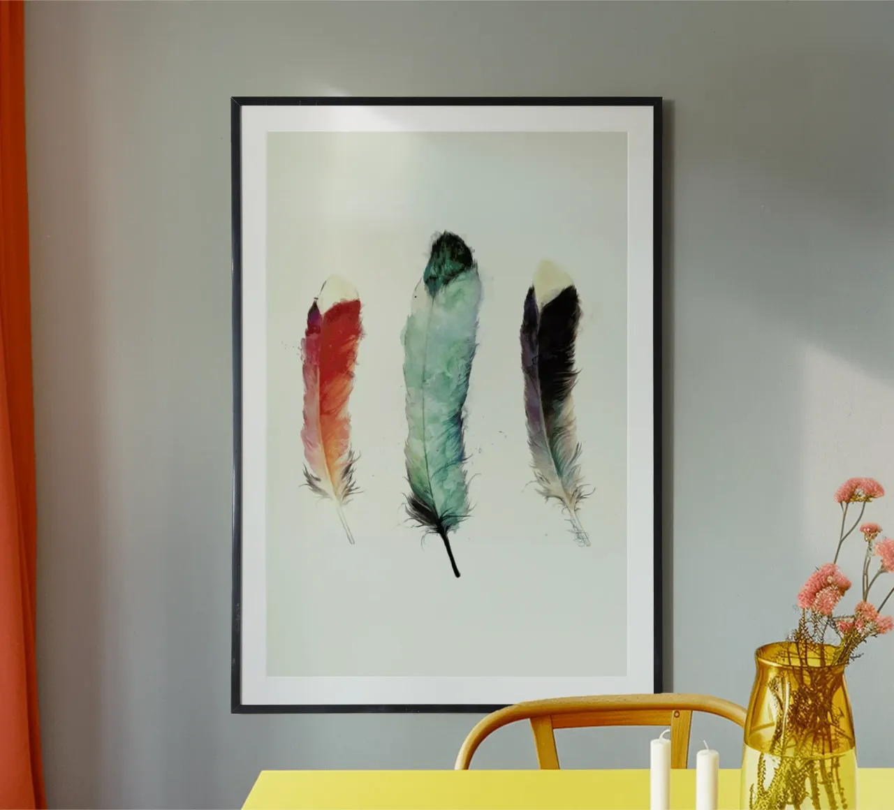 Feathers poster da Amy Hamilton
