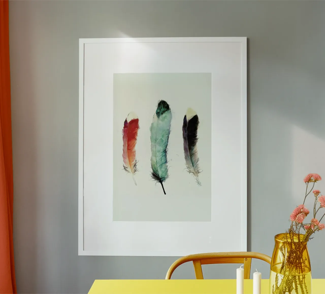 Feathers poster da Amy Hamilton