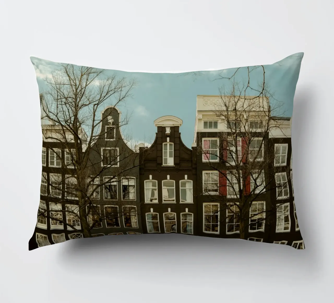 Strade di Amsterdam cuscino da thetraveller