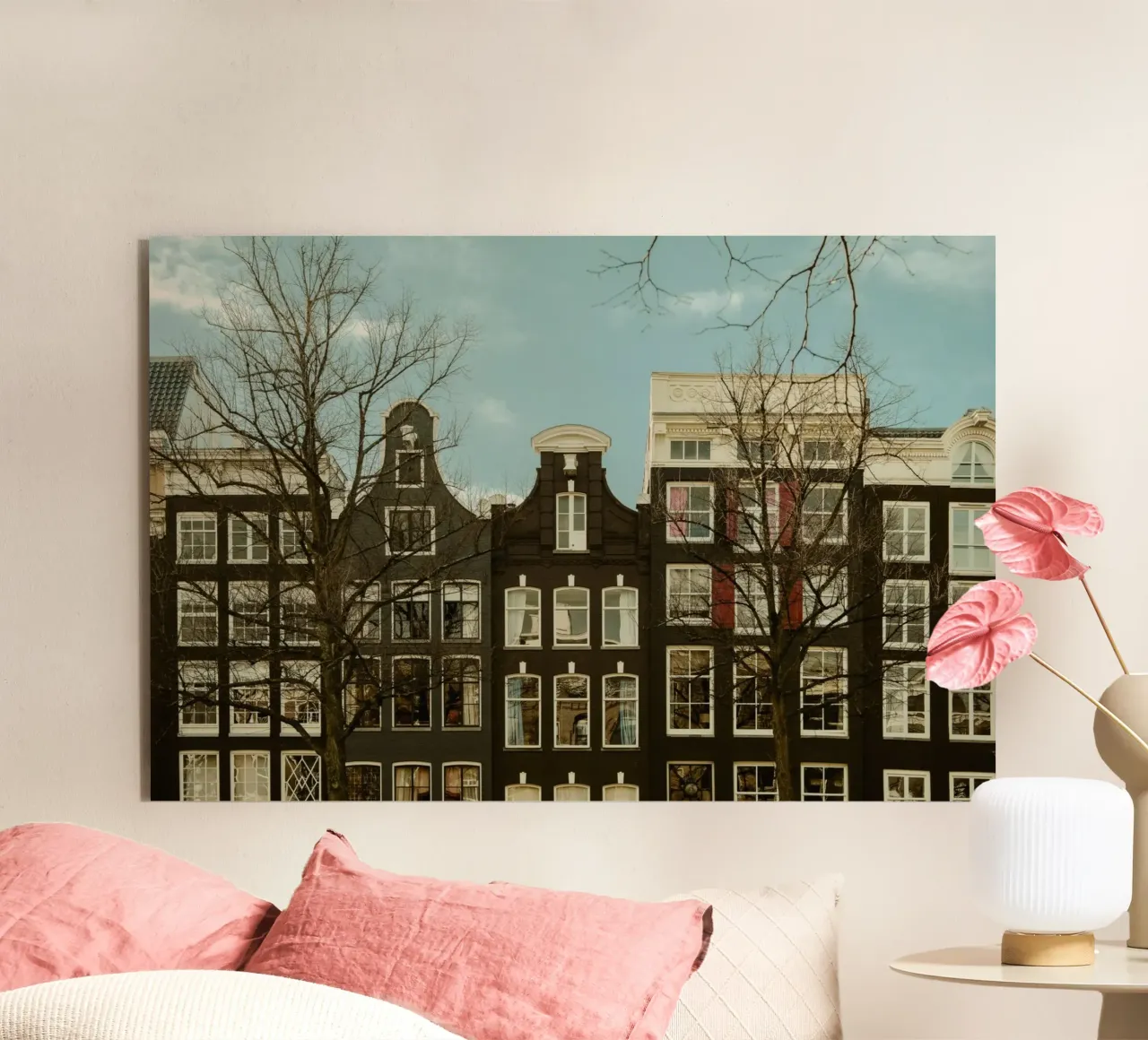 Calles de Ámsterdam aluminio dibond de thetraveller