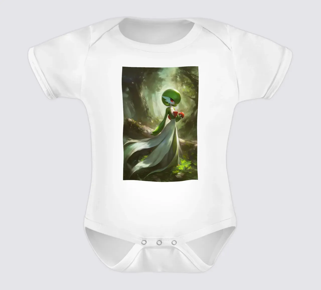 Gardevoir Kurzarm Babybody von CreativeStudio