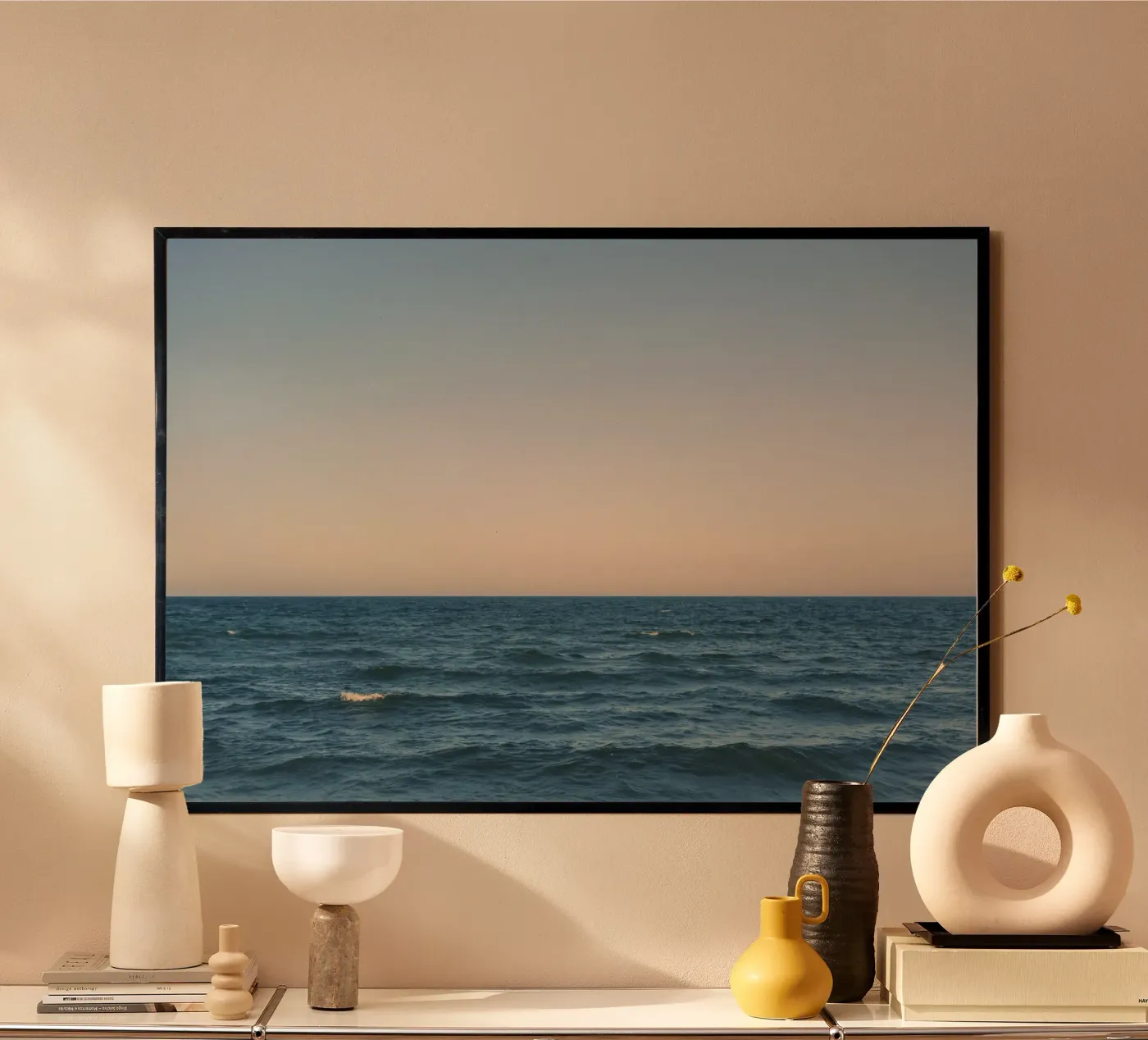 Mare calmo in Danimarca poster da thetraveller