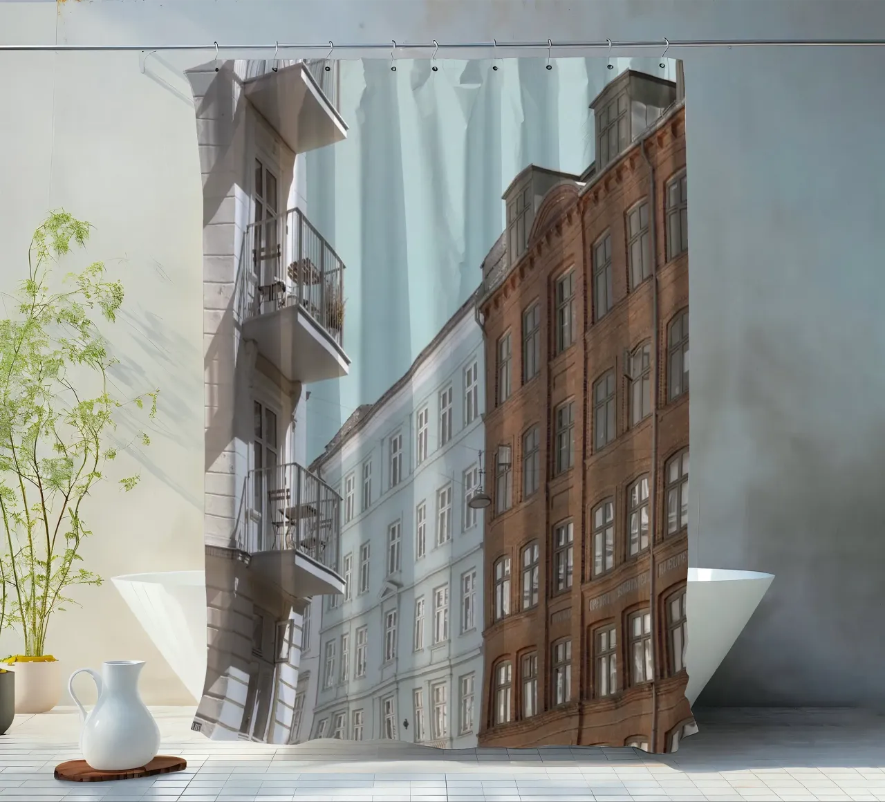 Elmegade Copenaghen tenda da doccia da thetraveller