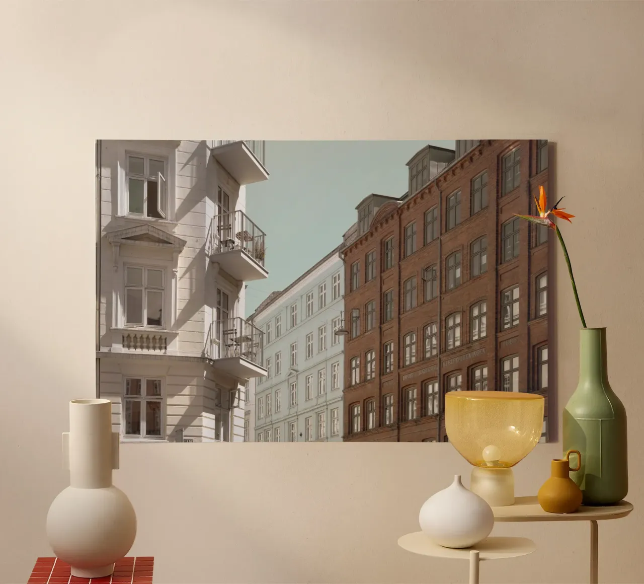 Elmegade Copenaghen tela da thetraveller