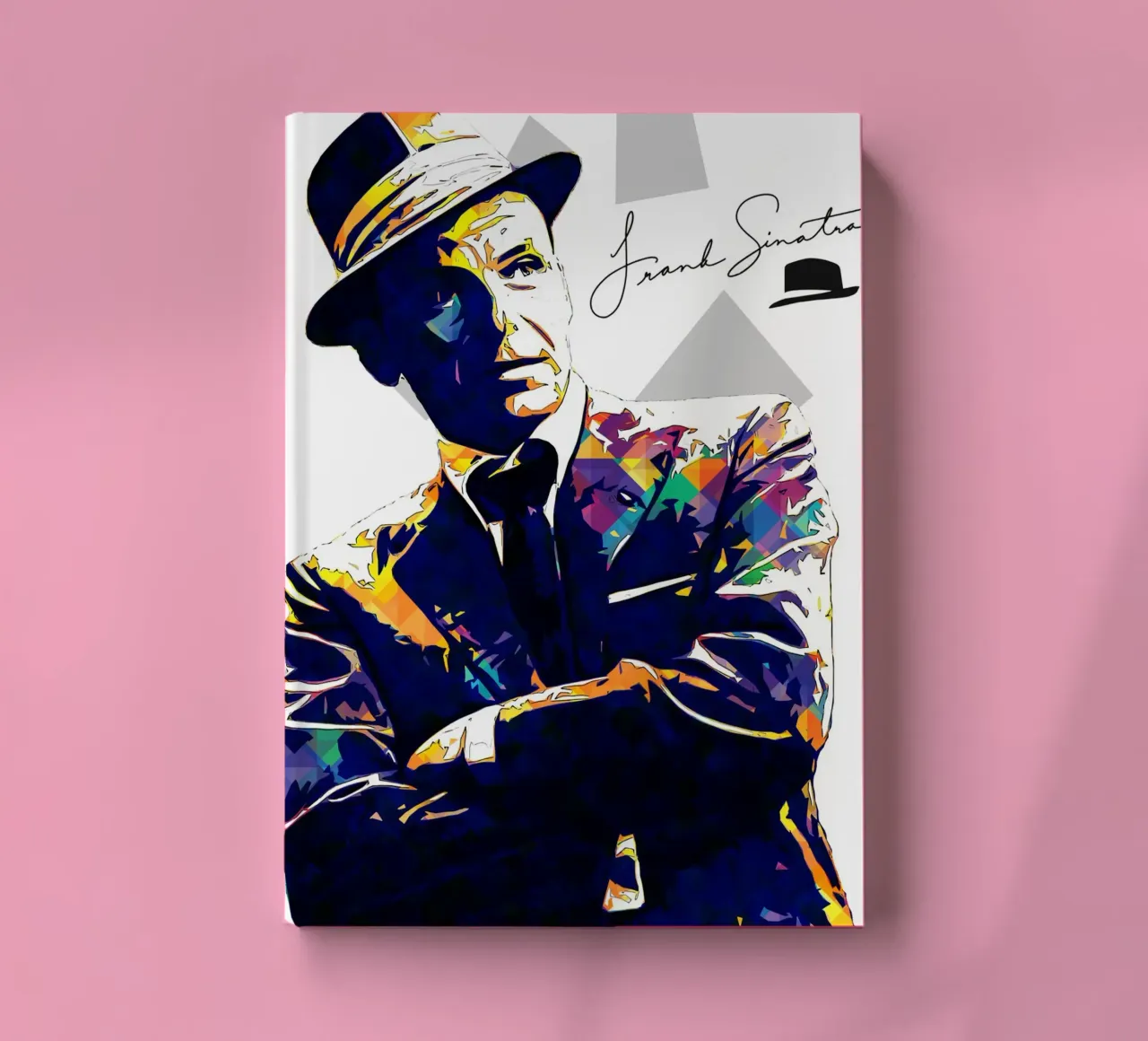 Art of Sinatra notebook by neonartroom