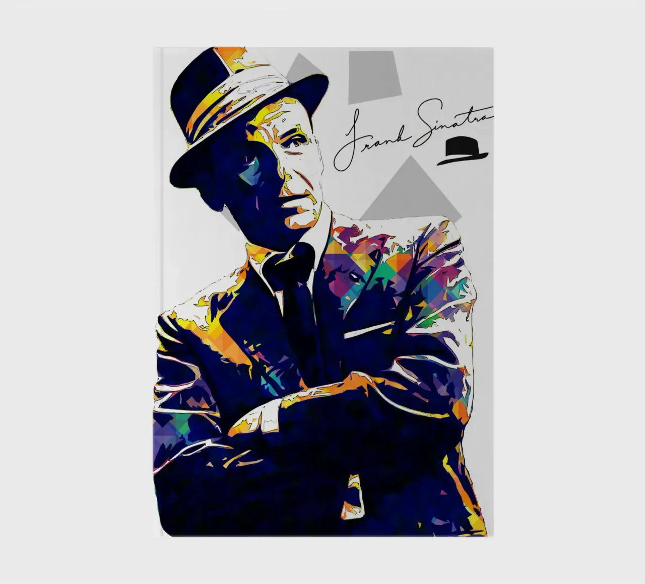 Art of Sinatra notebook by neonartroom