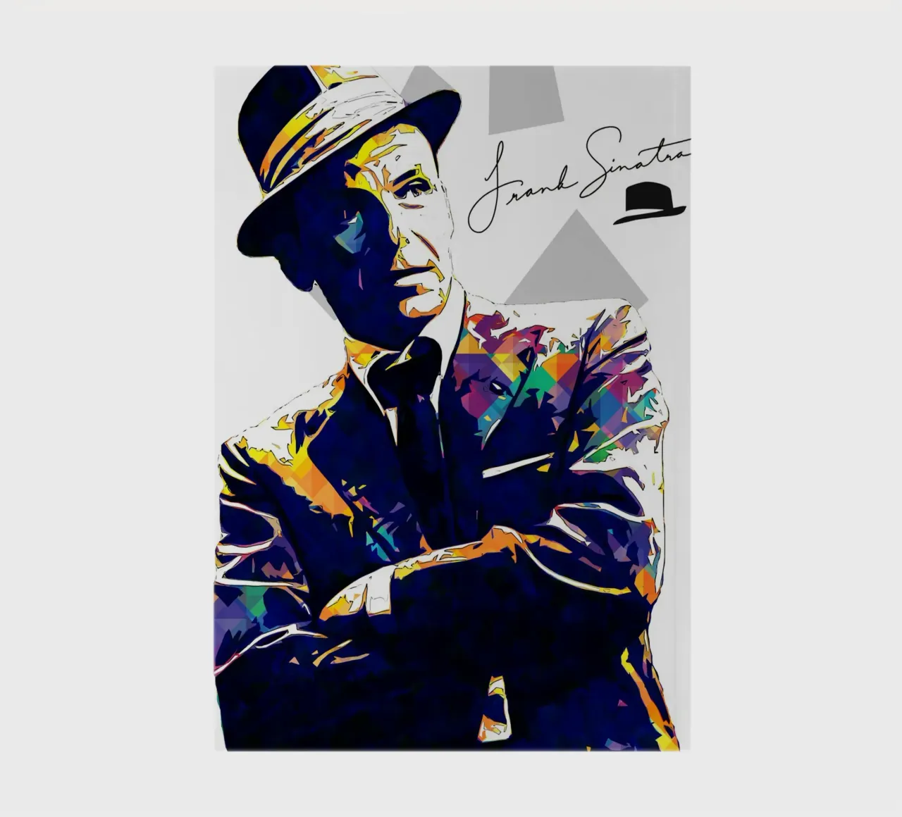 Art of Sinatra notebook by neonartroom