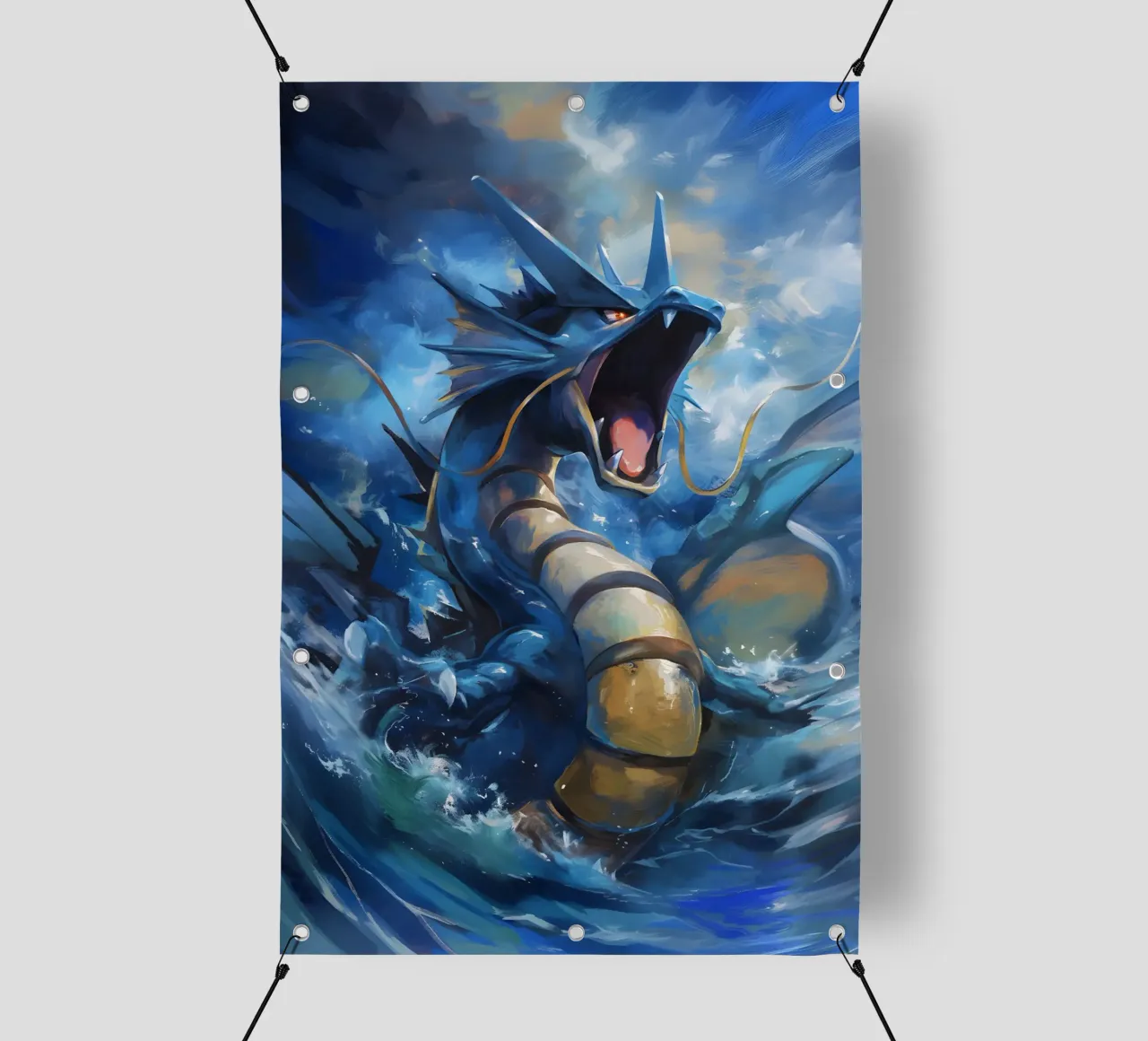 Gyarados telo in pvc da CreativeStudio