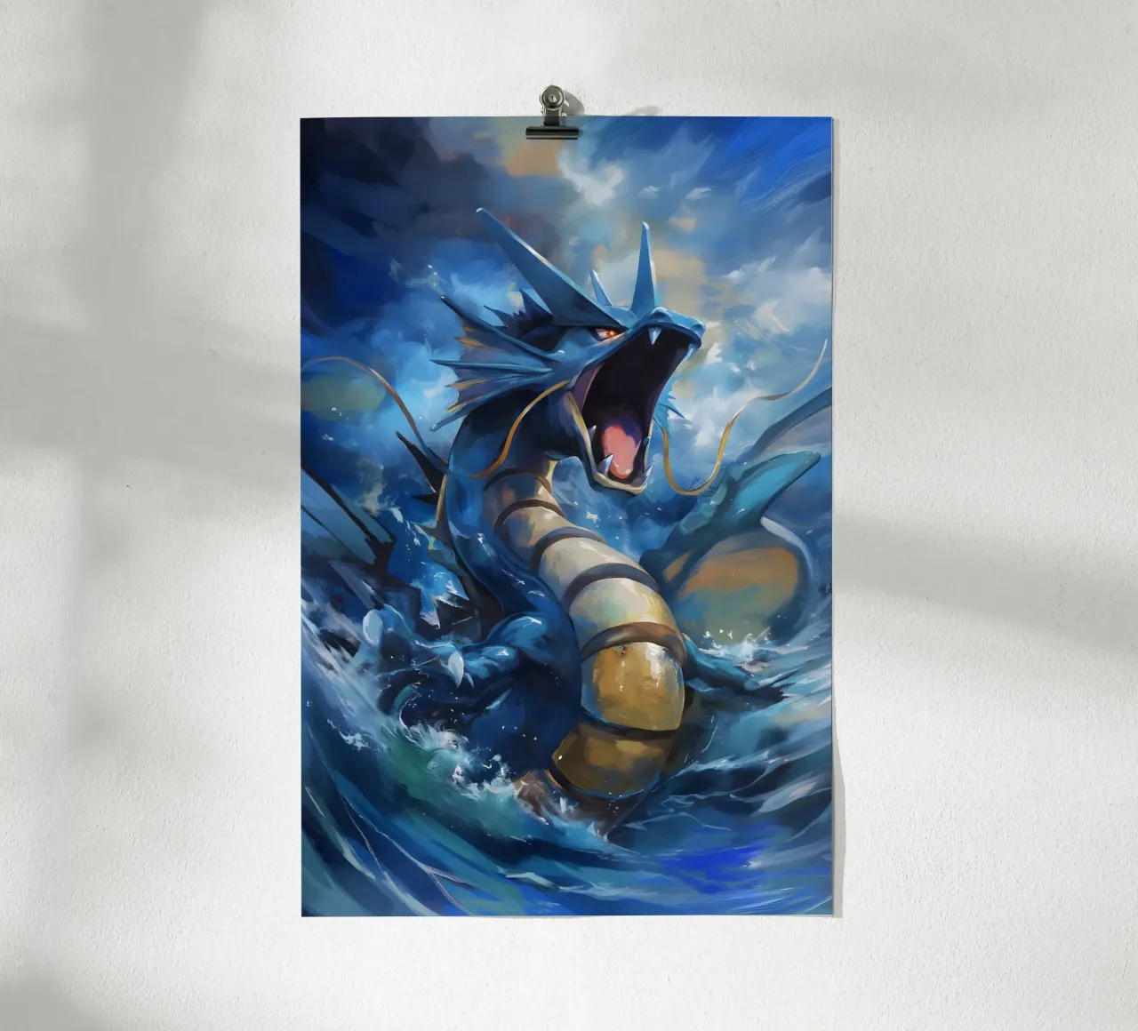 Gyarados hahnemühle by CreativeStudio