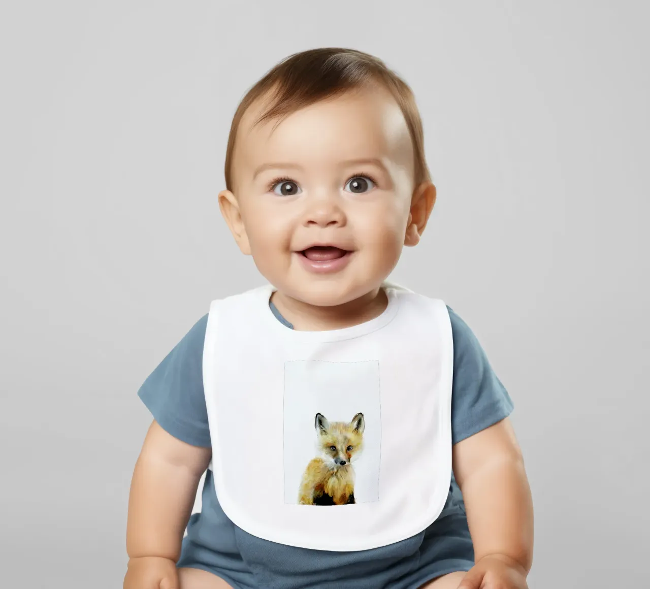 Little Fox bavaglino da Amy Hamilton