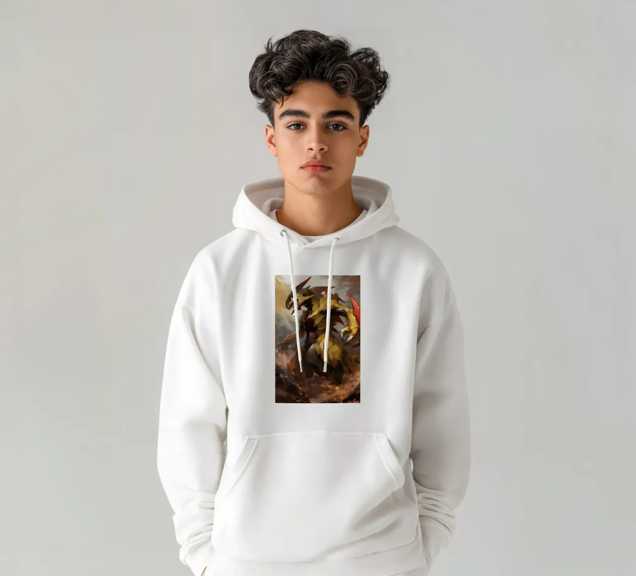 Haxorus felpa con cappuccio da CreativeStudio