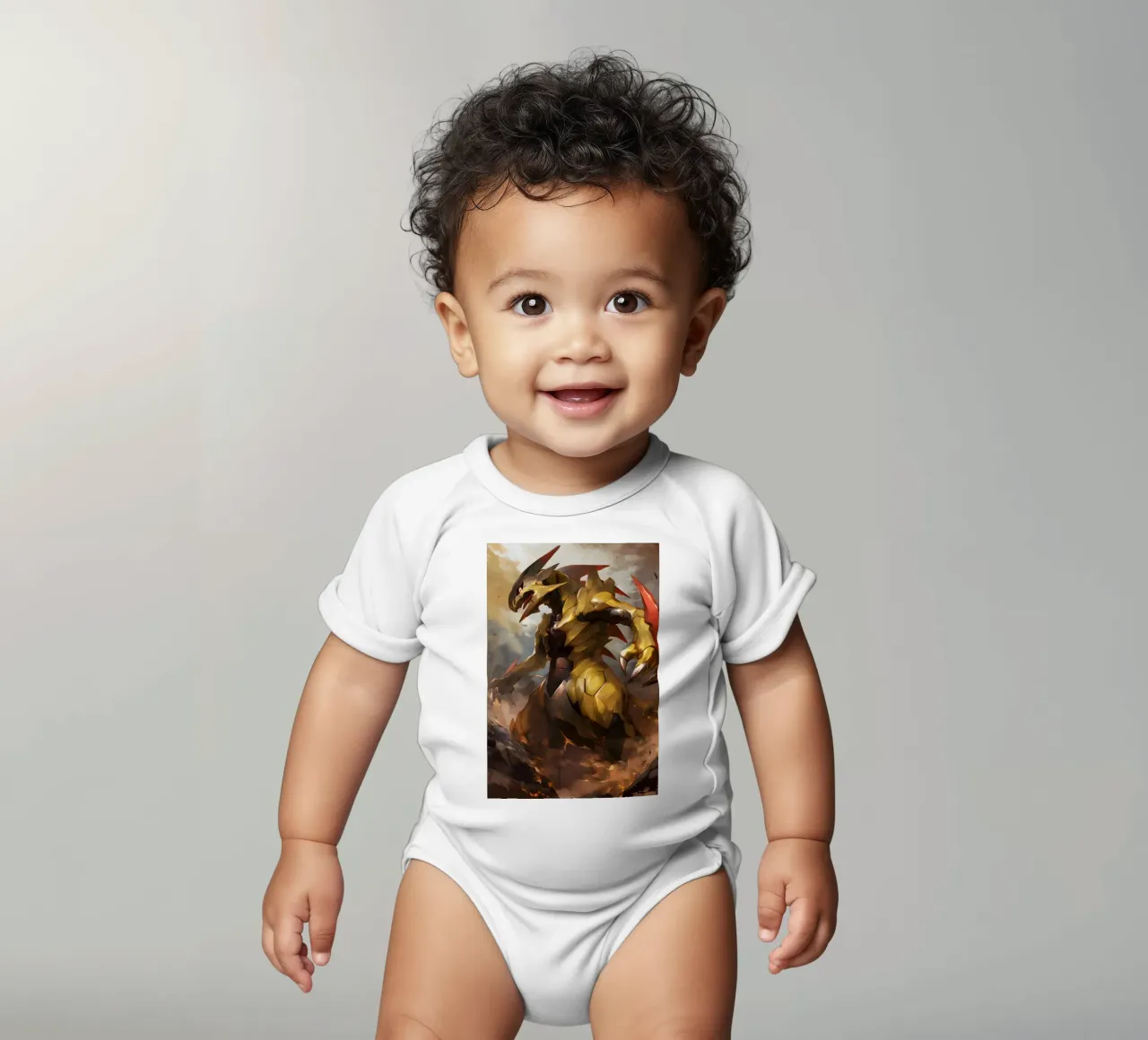 Haxorus body neonato maniche corte da CreativeStudio