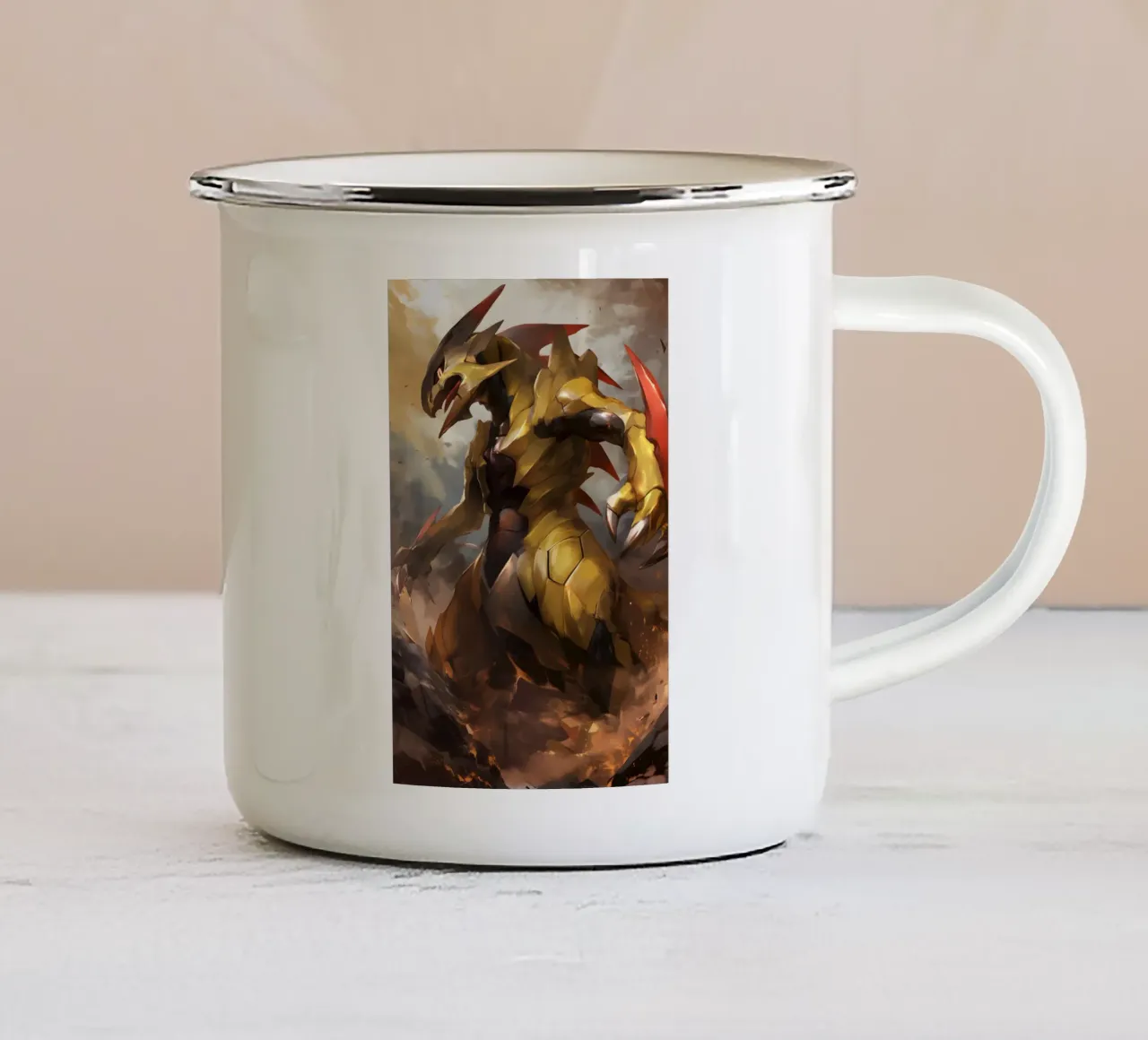 Haxorus tazza in smalto da CreativeStudio