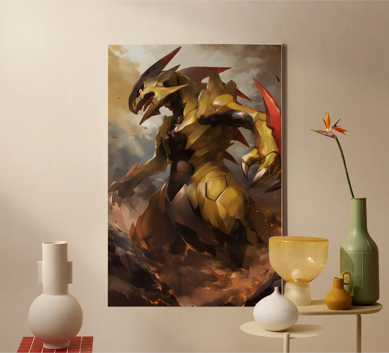 Haxorus tela con Cornice a cassetta da CreativeStudio